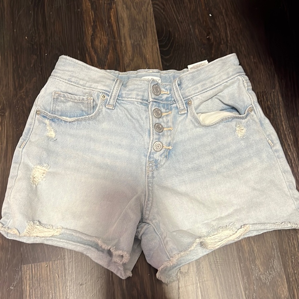 Old navy girls cutoff shorts size 8